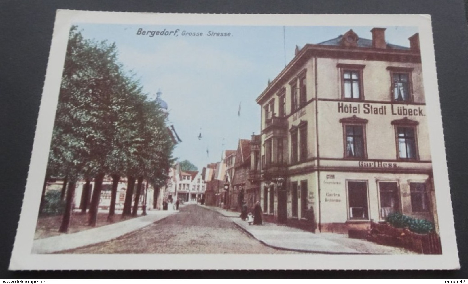 Bergedorf, Grosse Strasse - Originalmotiv Aus Der Sammlung Lachmund, Hamburg - Bergedorf