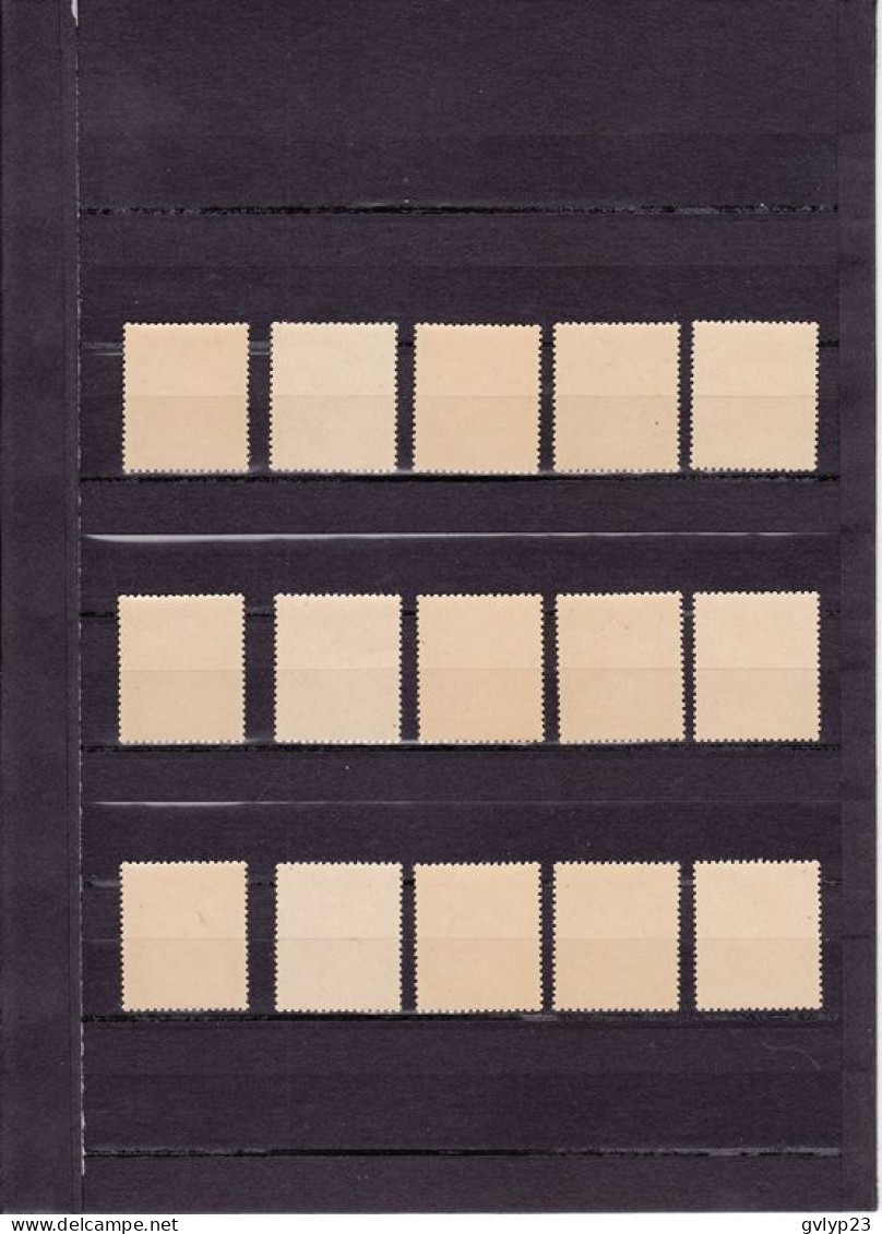 AU PROFIT DES ORGANISATIONS DE JEUNESSE NEUF ** UN LOT DE 3 SéRIES DE 5 VALEURS N° 911/915 YVERT ET TELLIER 1946 - Volledige & Onvolledige Vellen