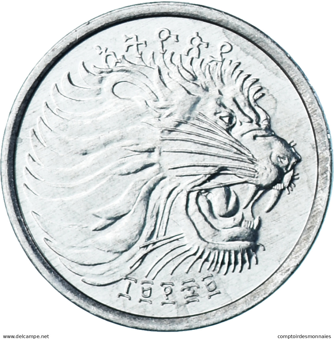 Monnaie, Éthiopie, Cent, 1977, British Royal Mint, SPL, Aluminium, KM:43.1 - Aethiopien