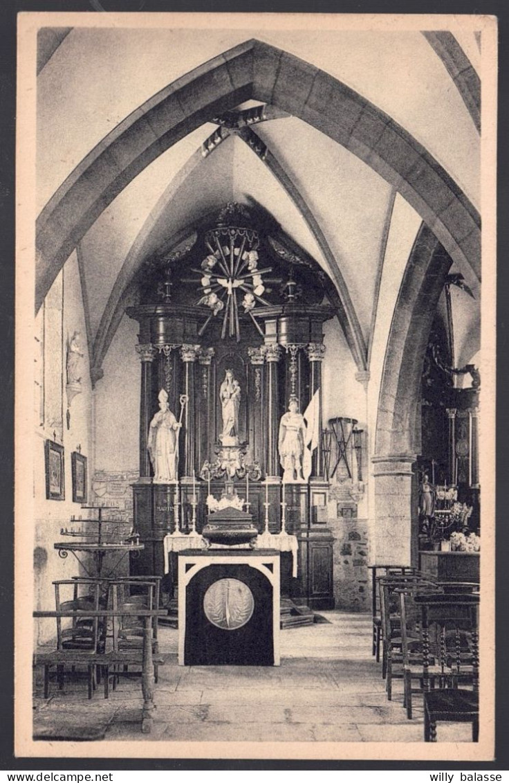 +++ CPA - LEERNES - Relique St Quirain Et La Statue    // - Fontaine-l'Evêque