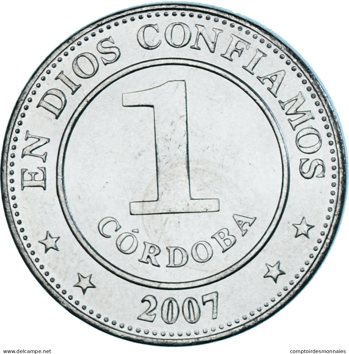 Monnaie, Nicaragua, Cordoba, 2007, SPL, Nickel Clad Steel, KM:101 - Nicaragua