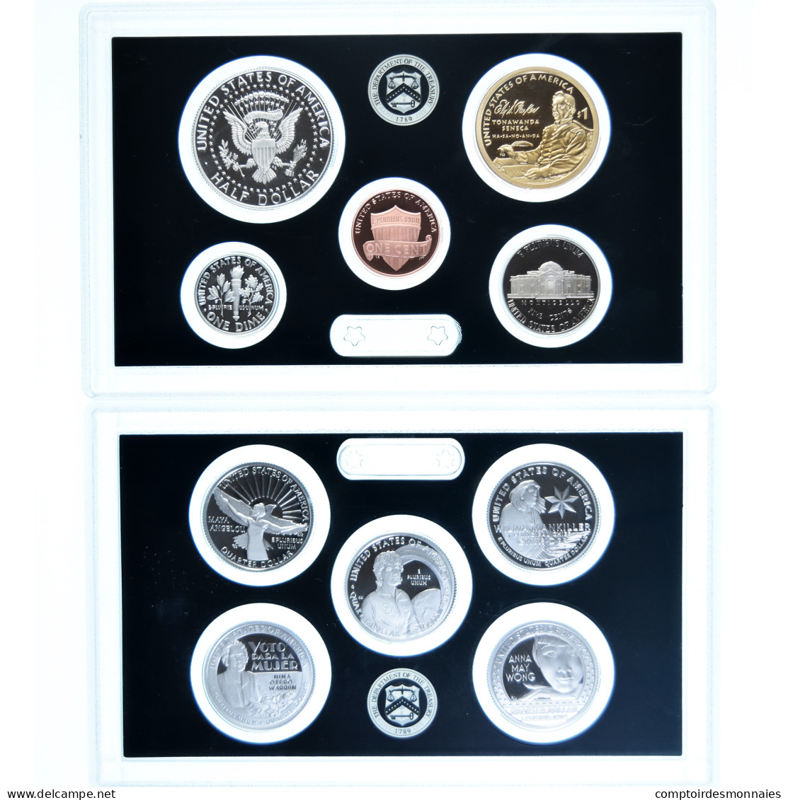 Monnaie, États-Unis, Coffret, 2022, San Francisco, Silver BE Set 2022 SAN - Commemoratifs