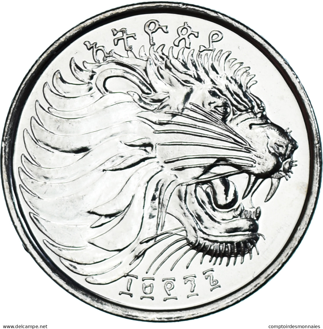 Monnaie, Éthiopie, 50 Cents, 2004, Berlin, SPL+, Copper-Nickel Plated Steel - Etiopia