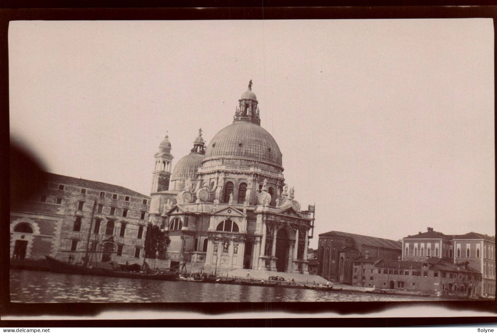 Venise - Venice - Venezia - Photo Ancienne Albuminée - Santa Maria Della Salute - Italie Italia - Venezia (Venice)