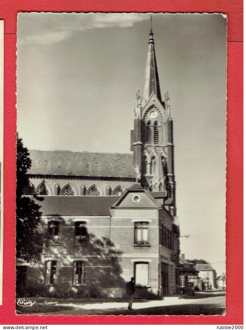 VIGNACOURT 1963 L EGLISE CARTE EN TRES BON ETAT - Vignacourt