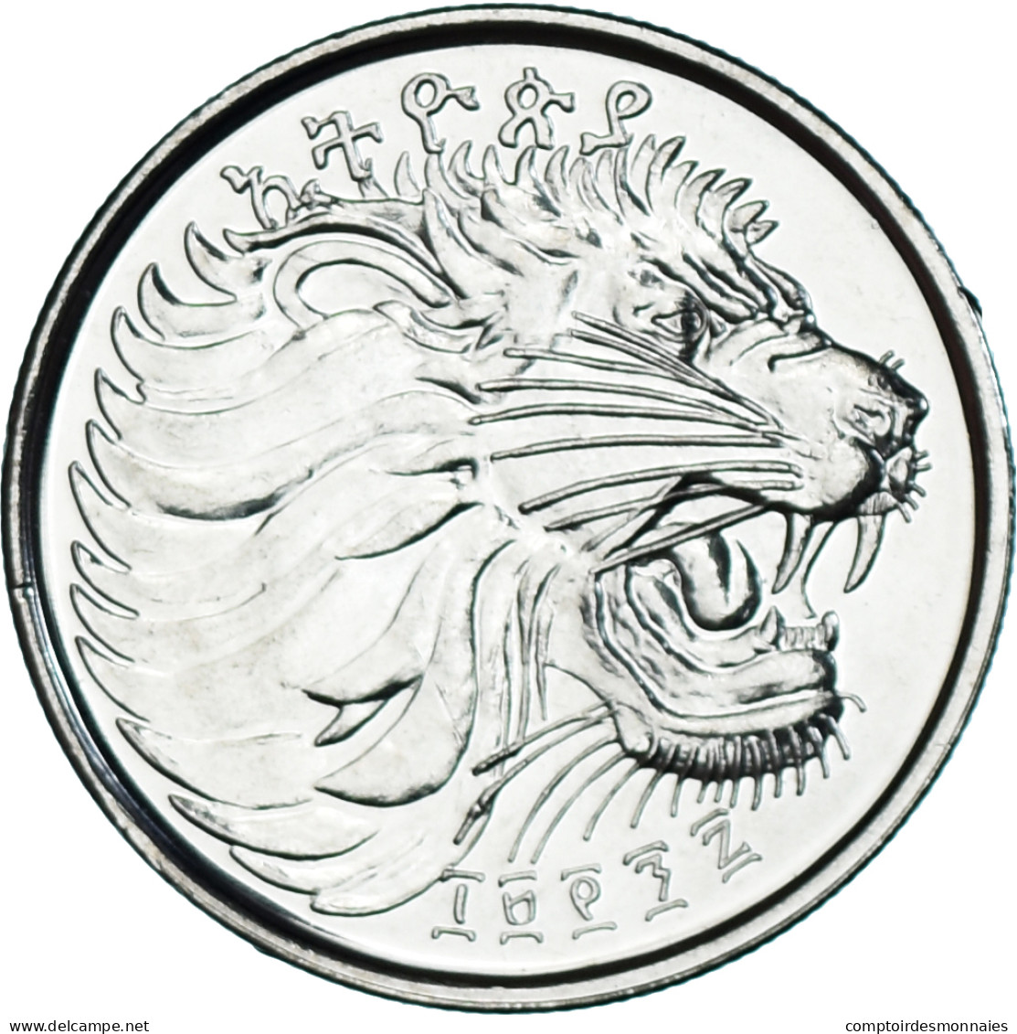 Monnaie, Éthiopie, 25 Cents, 2005, Royal Canadian Mint, SPL+, Copper-Nickel - Aethiopien