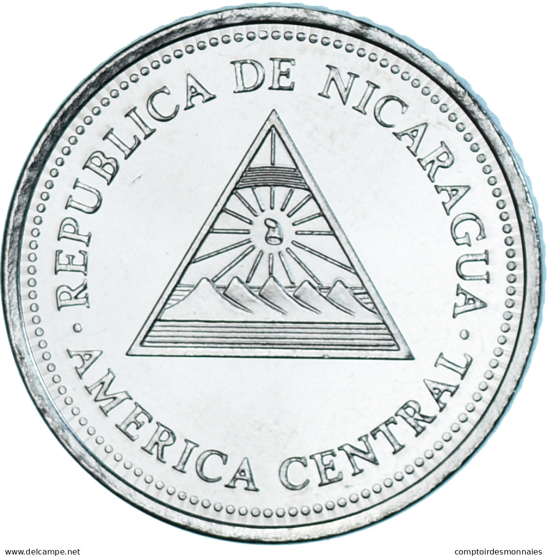 Monnaie, Nicaragua, 50 Centavos, 1997, SPL, Nickel Clad Steel, KM:88 - Nicaragua