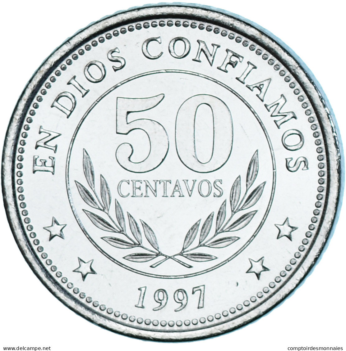 Monnaie, Nicaragua, 50 Centavos, 1997, SPL, Nickel Clad Steel, KM:88 - Nicaragua