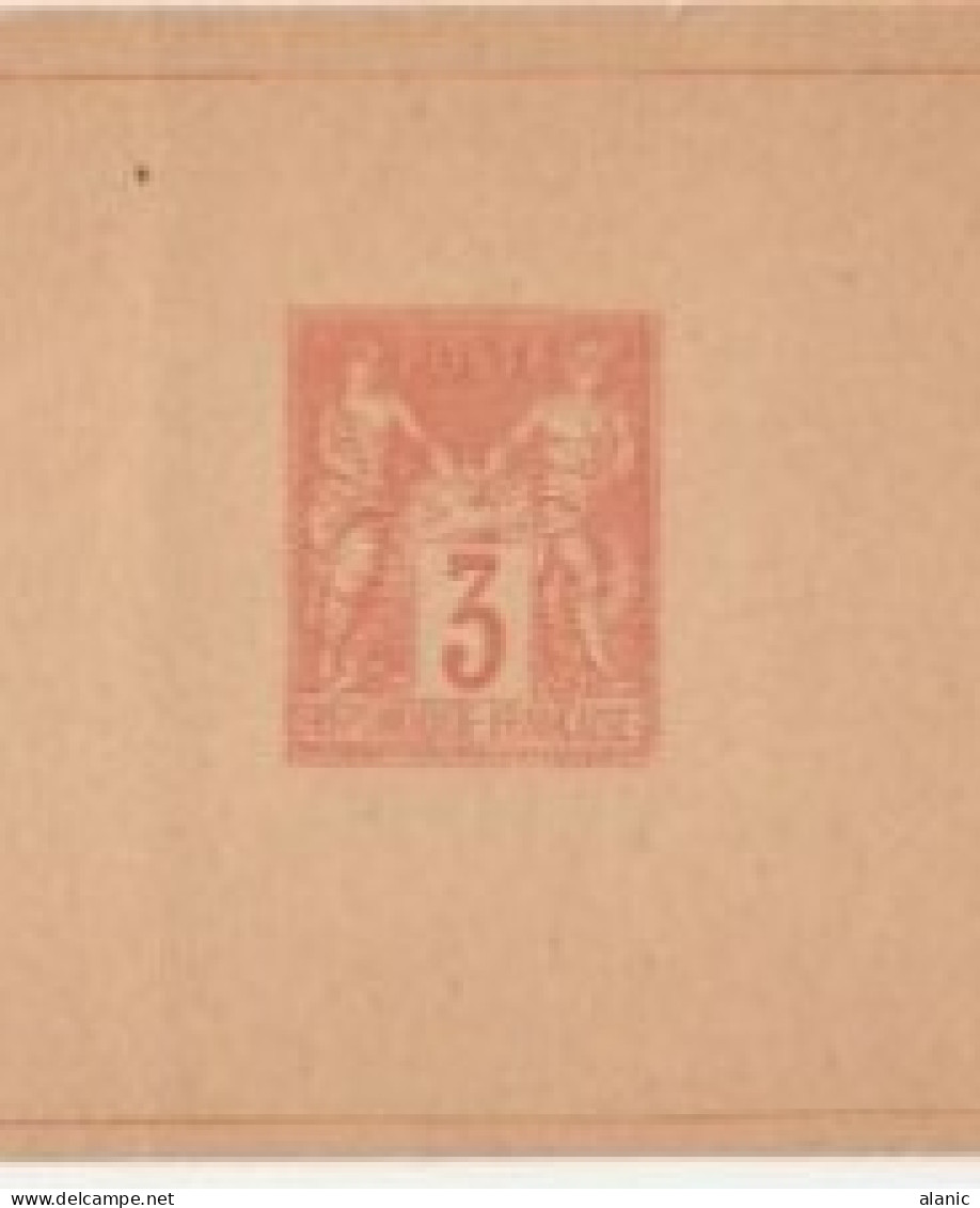 1878/1906 - BANDE POUR JOURNAUX - TYPE SAGE 3c Vermillon - N°BJ1 - Streifbänder