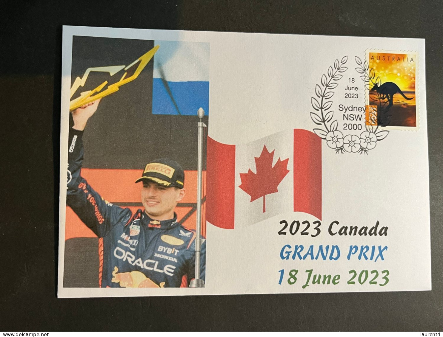 (4 R 14) Formula One - 2023 Canada Grand Prix - Winner Max Verstappen (18 June 2023) OZ Formula 1 - Other & Unclassified