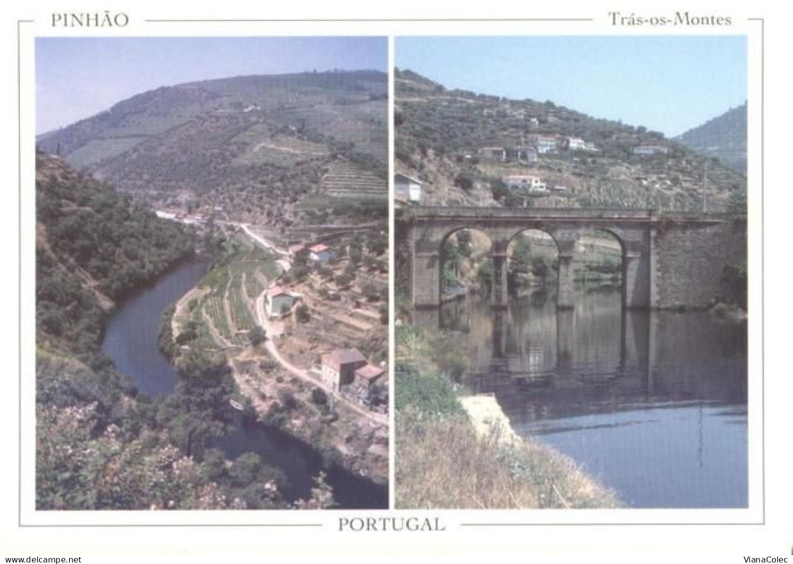 Alijó > Pinhão / Vistas / Rio Douro / Ponte (2000) - Vila Real