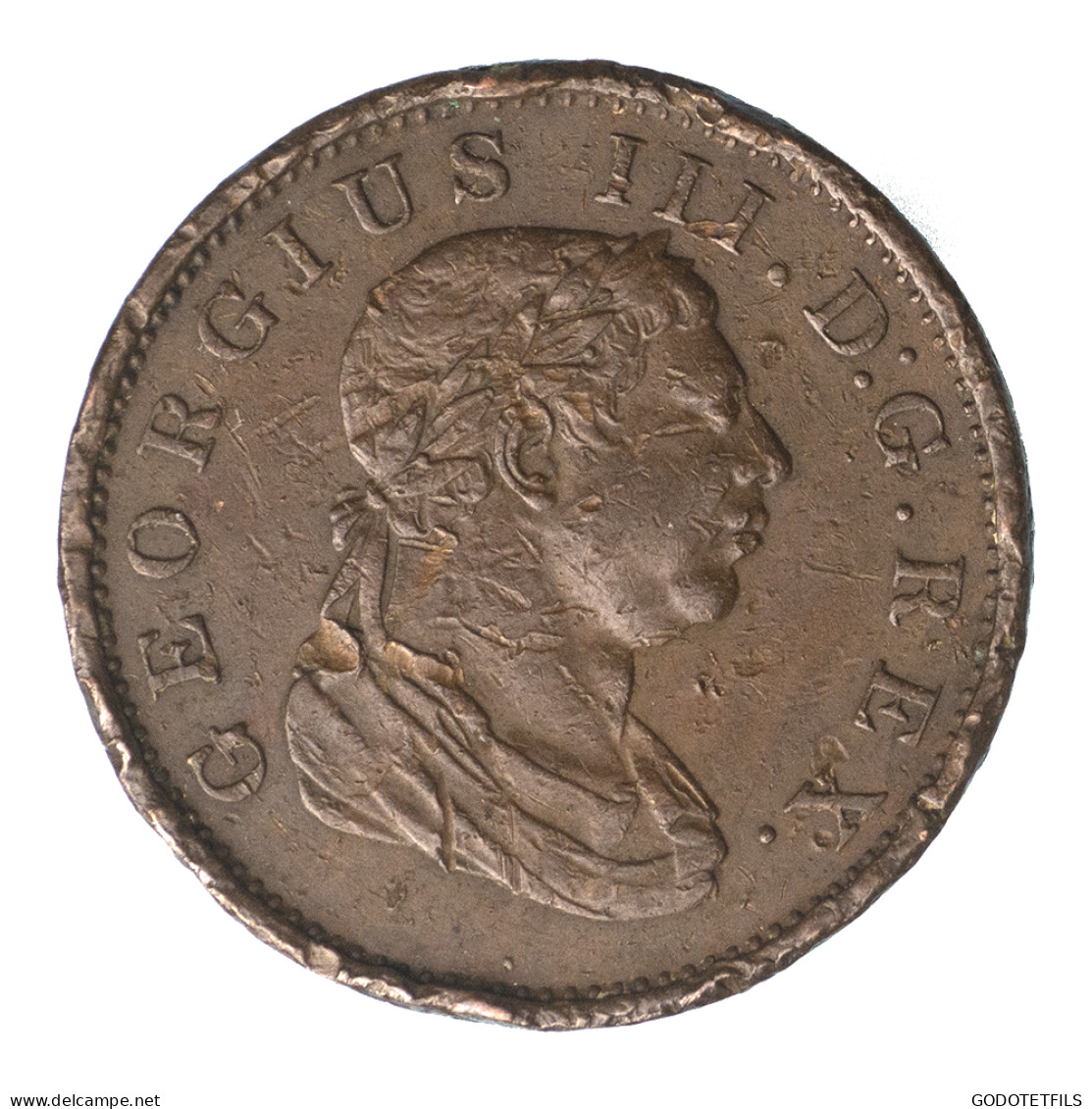 Georges III 1 Stiver 1813 Londres - Altri & Non Classificati
