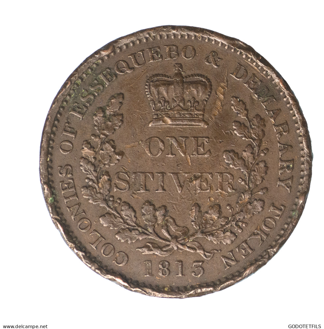 Georges III 1 Stiver 1813 Londres - Sonstige & Ohne Zuordnung