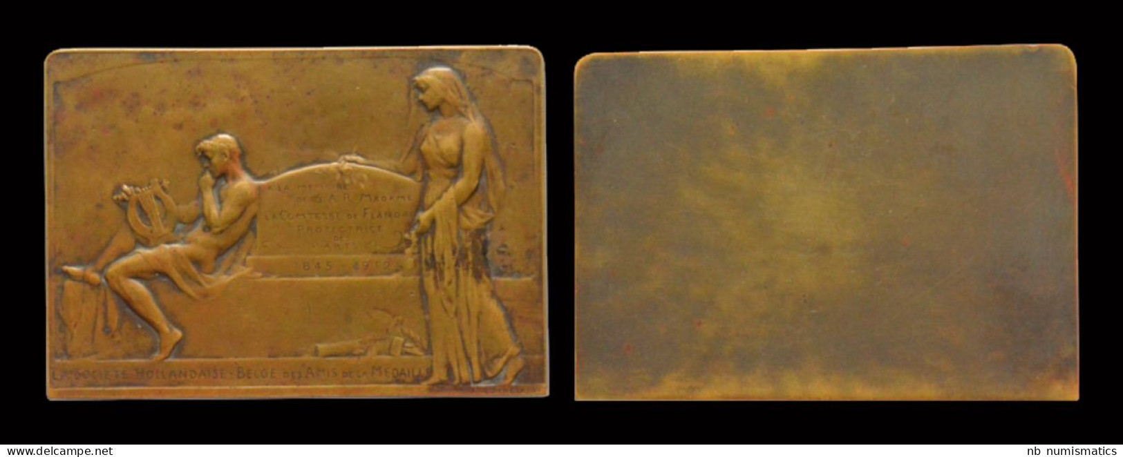 Belgium Bonnetain Armand, Medaille - Monarquía / Nobleza