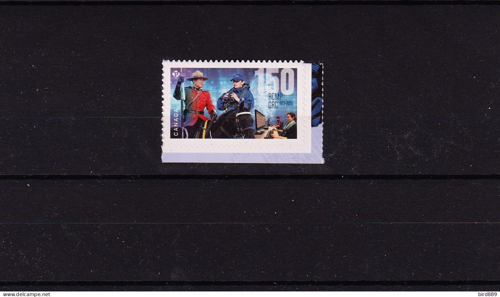 2023 Canada RCMP Royal Canadian Mounted Police Single Stamp From Booklet MNH - This Is A Generic Image - Sellos (solo)