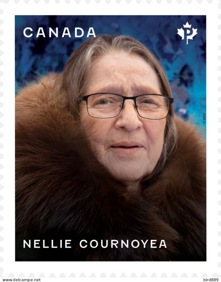 2023 Canada Indigenous Leaders – Nellie Cournoyea Single Stamp From Booklet MNH - Single Stamps