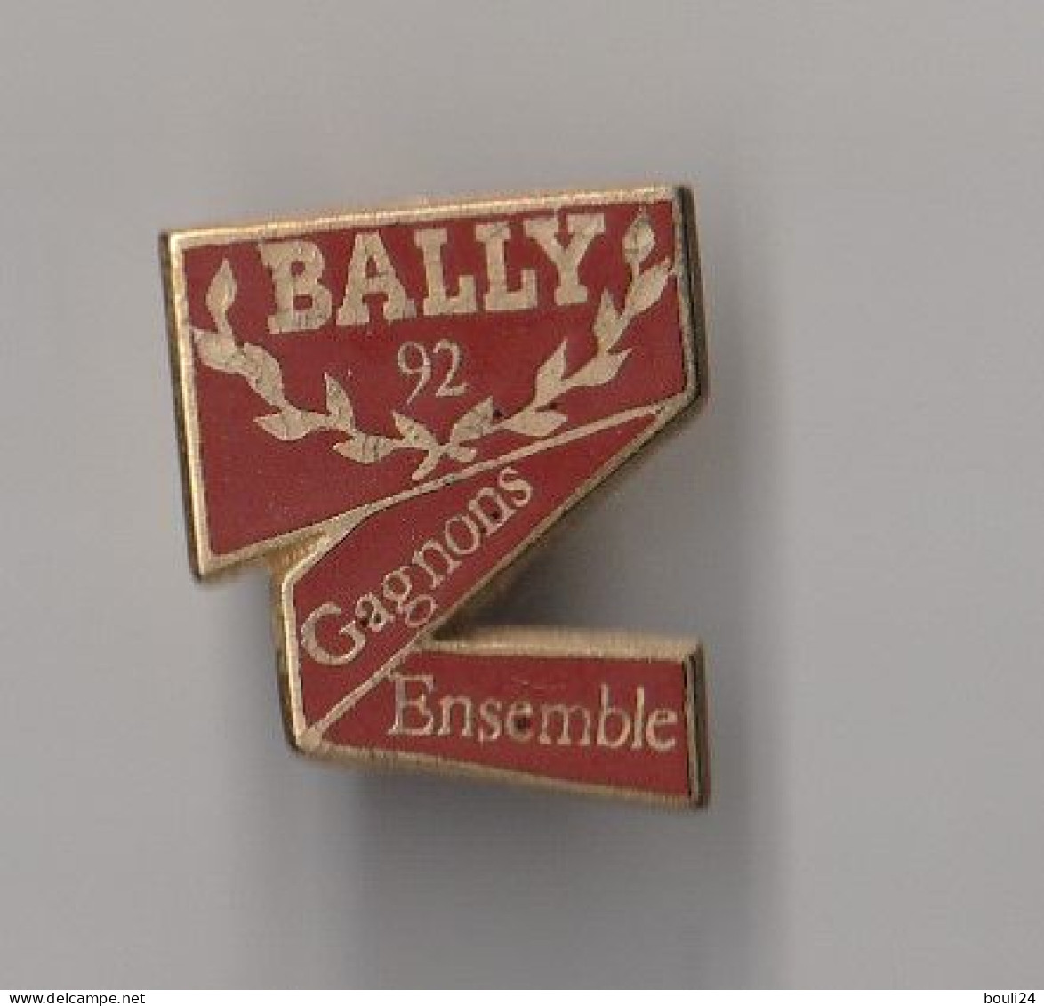 PIN'S THEME RALLYE  AUTOMOBILE  BALLY  1992  GAGNONS   ENSEMBLE - Rallye