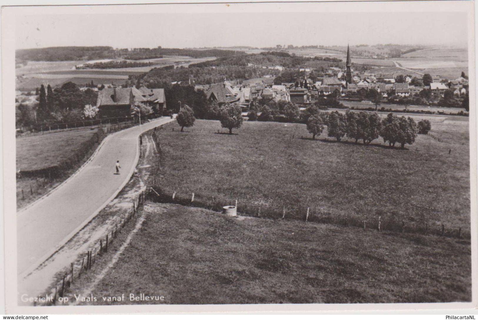 Vaals - Gezicht Op Vaals Vanaf Bellevue - 1951 - Vaals