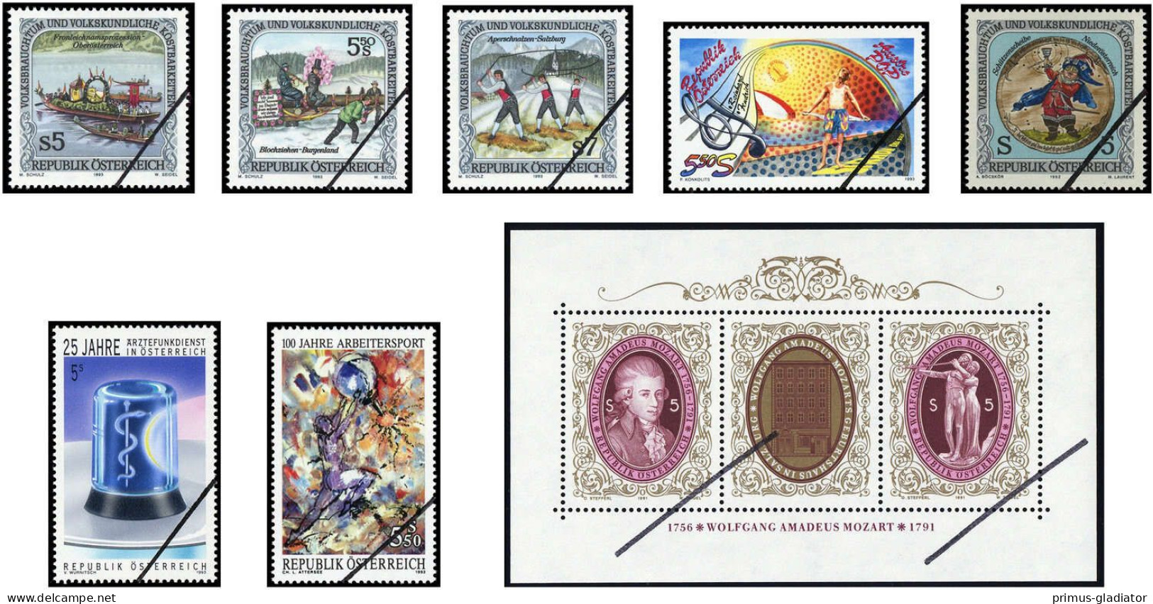 Österreich, ** - Machine Postmarks