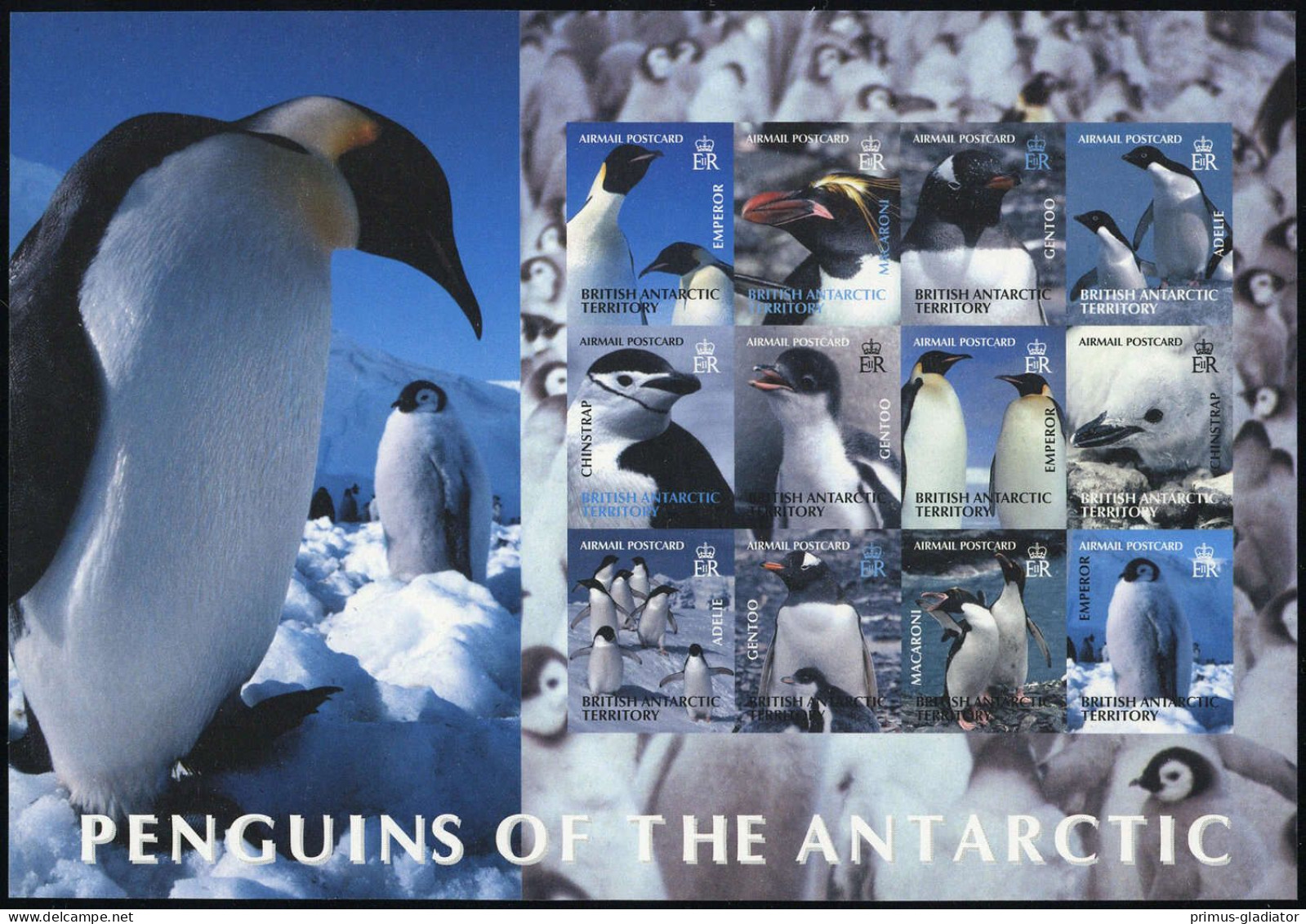 2003, Britische Gebiete In Der Antarktis, 369-80 KB U, ** - Autres & Non Classés