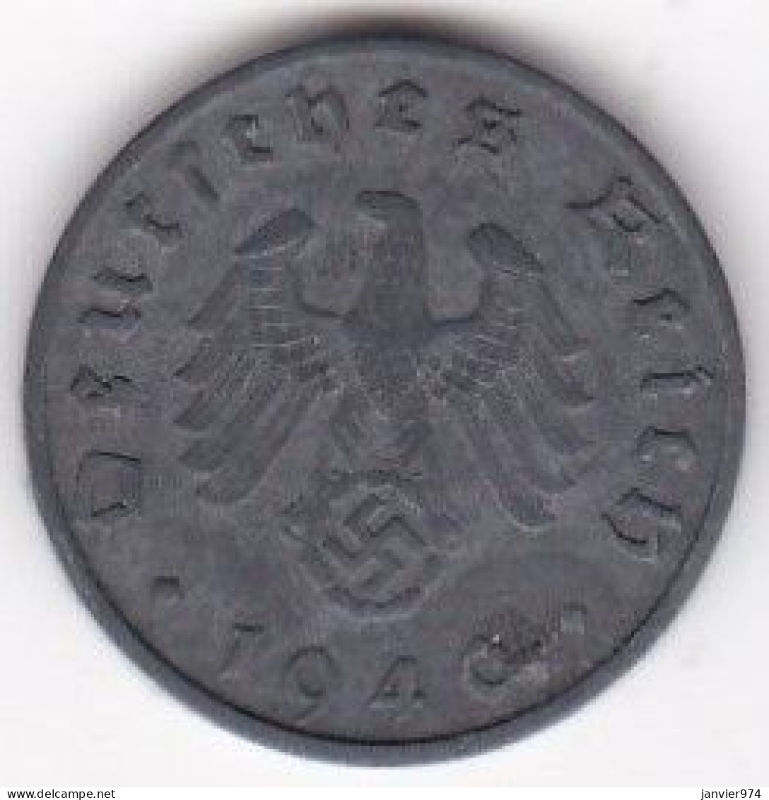 10 Reichspfennig 1940 D Munich. En Zinc - 10 Reichspfennig