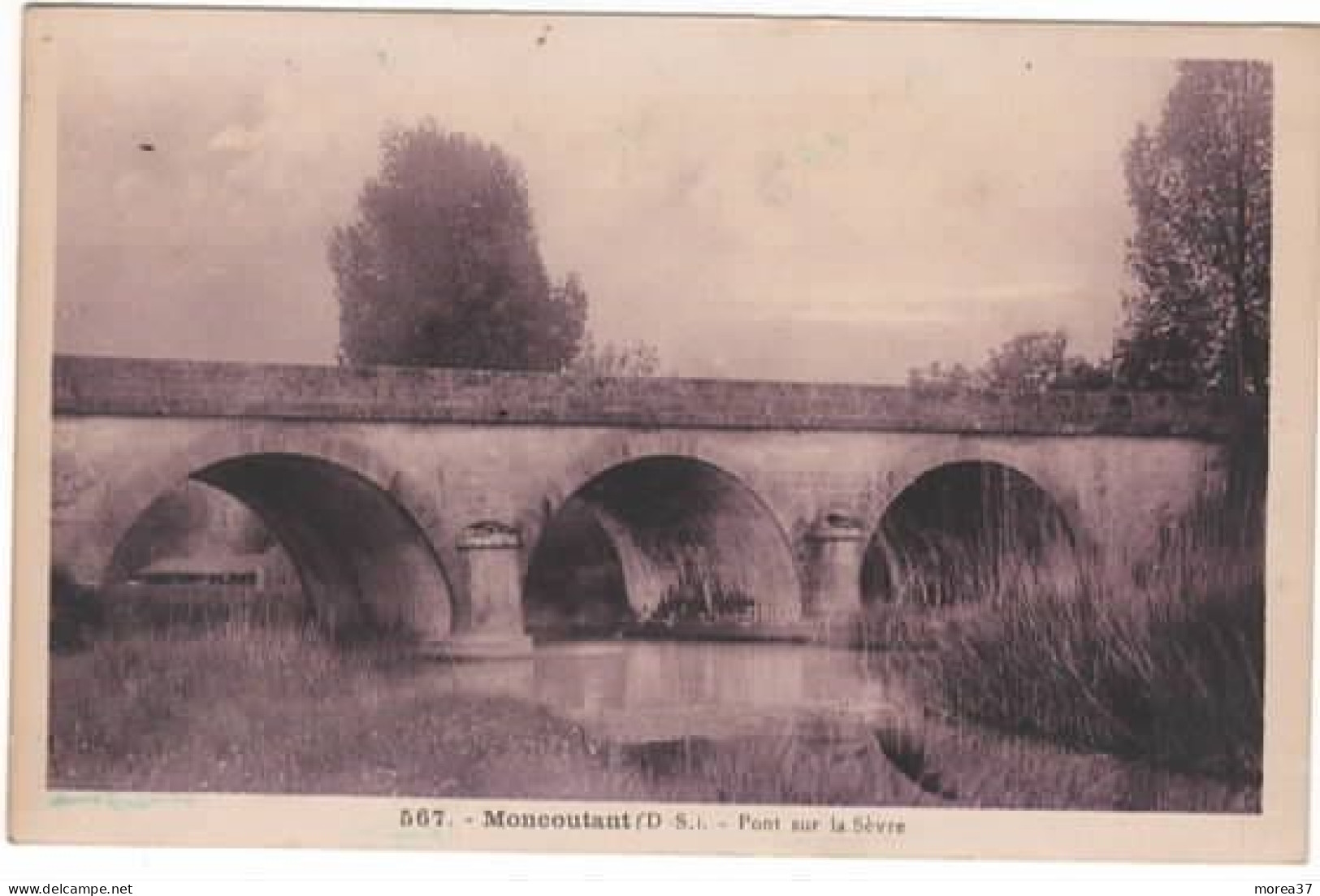 MONCOUTANT  Pont Sur La Sèvre - Moncoutant