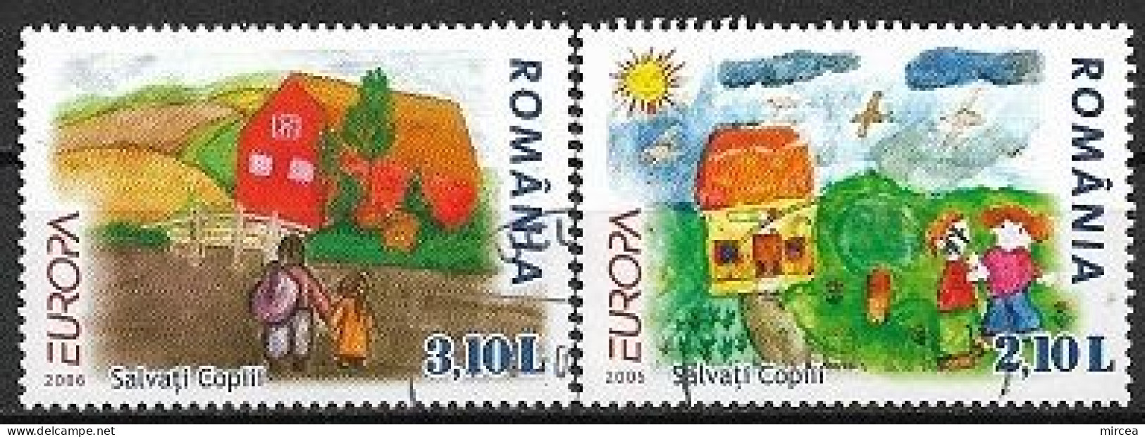 C3991 - Roumanie 2006 - Europa 2v.obliteres - Used Stamps