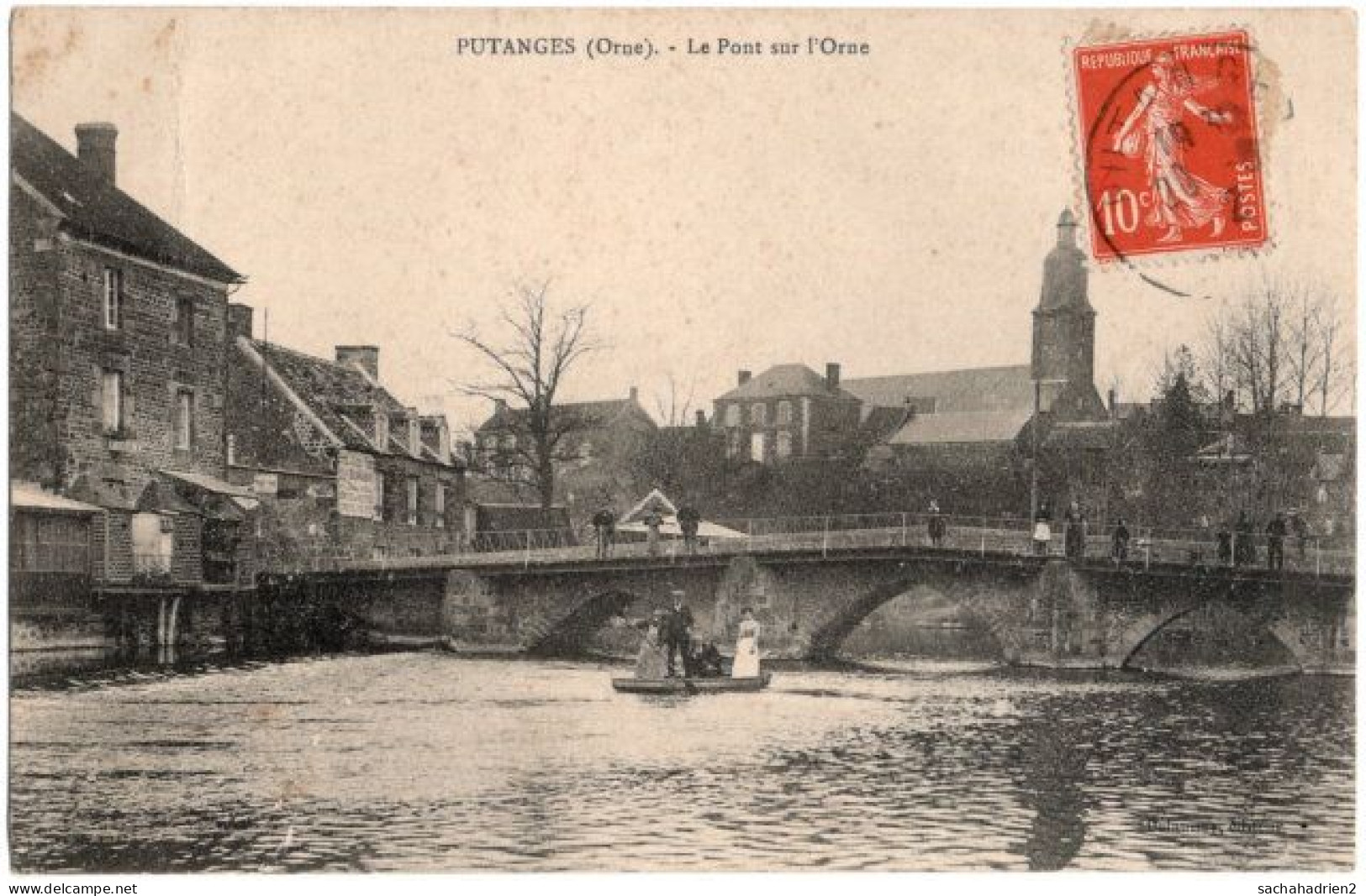 61. PUTANGES. Le Pont Sur L'Orne - Putanges