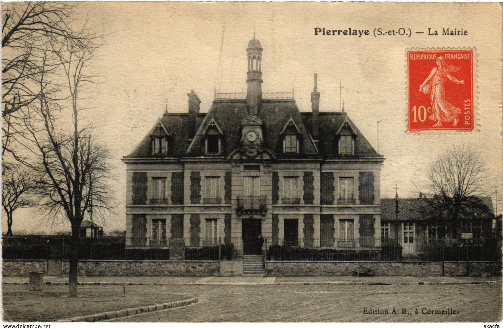 CPA Pierrelaye La Mairie (1340100) - Pierrelaye