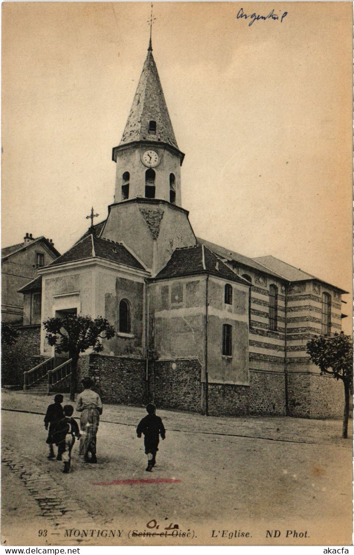 CPA Montigny Eglise (1340118) - Montigny Les Cormeilles