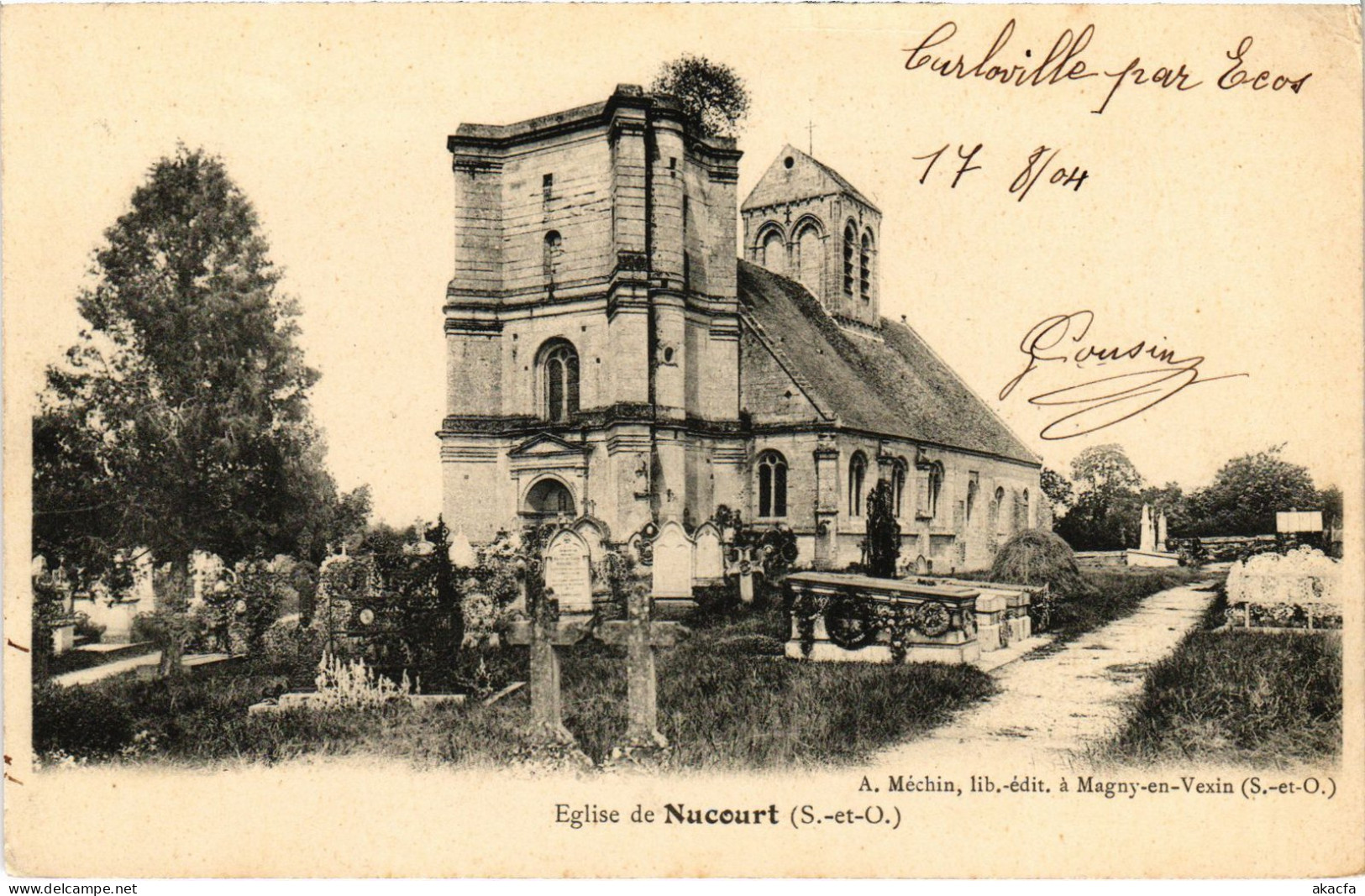 CPA Nucourt Eglise (1340142) - Nucourt