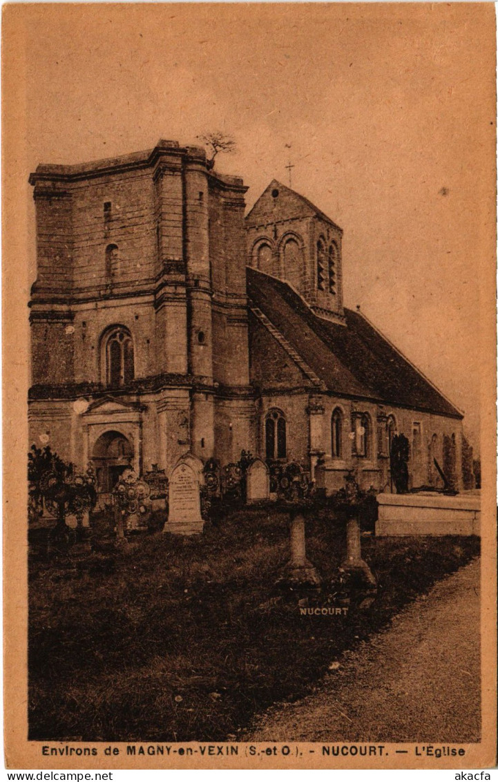 CPA Nucourt Eglise (1340143) - Nucourt