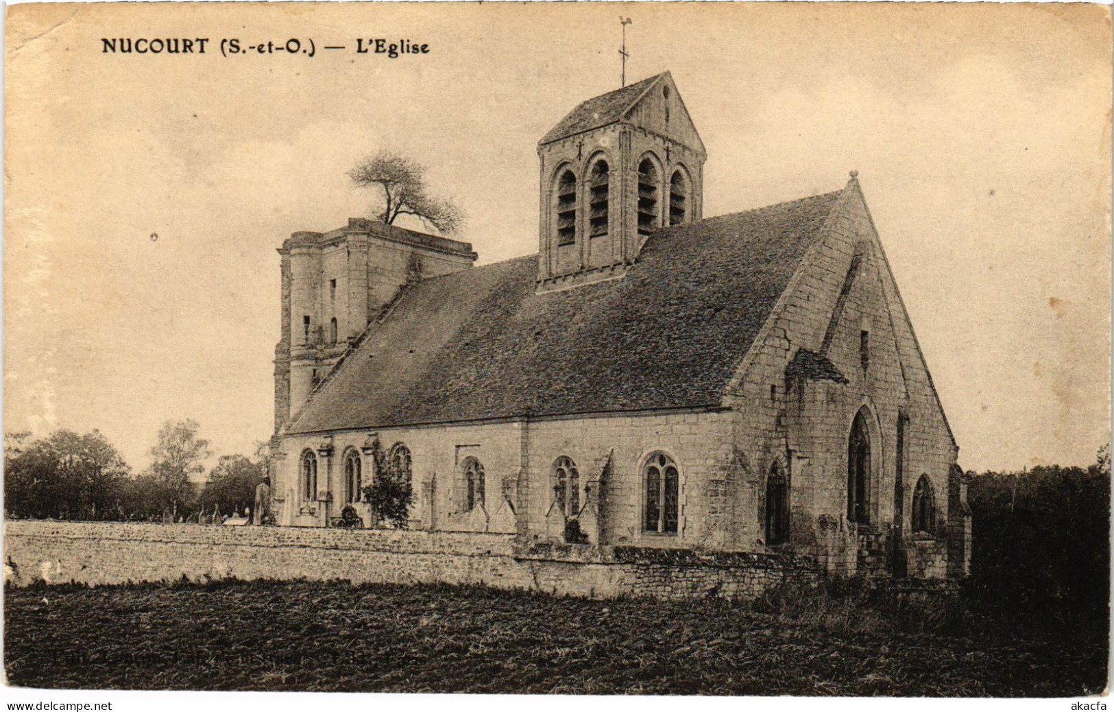 CPA Nucourt Eglise (1340146) - Nucourt