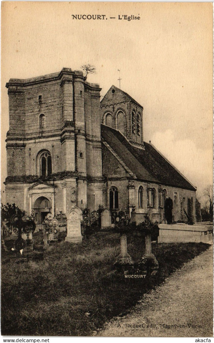 CPA Nucourt Eglise (1340147) - Nucourt