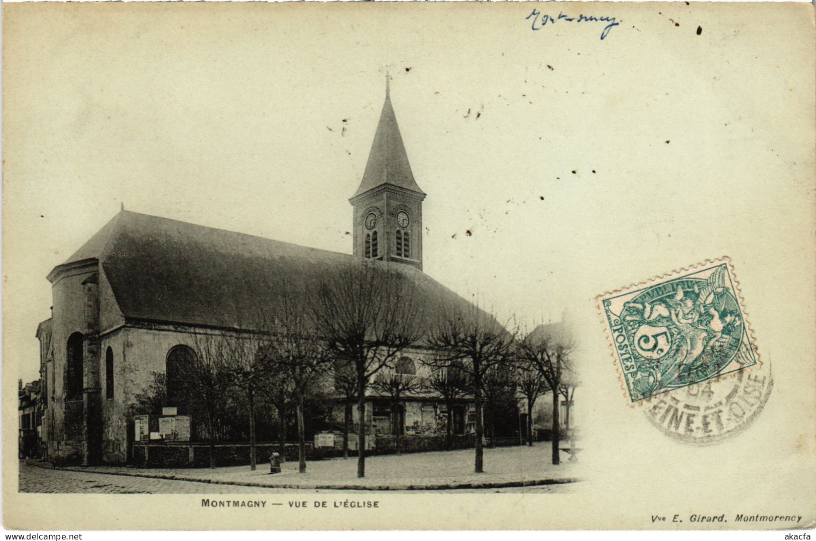 CPA Montmagny Vue De L'Eglise (1340150) - Montmagny