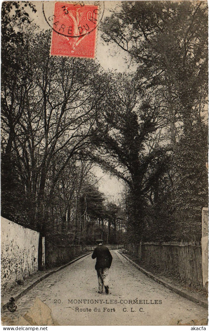 CPA Montigny Route Du Fort (1340193) - Montigny Les Cormeilles