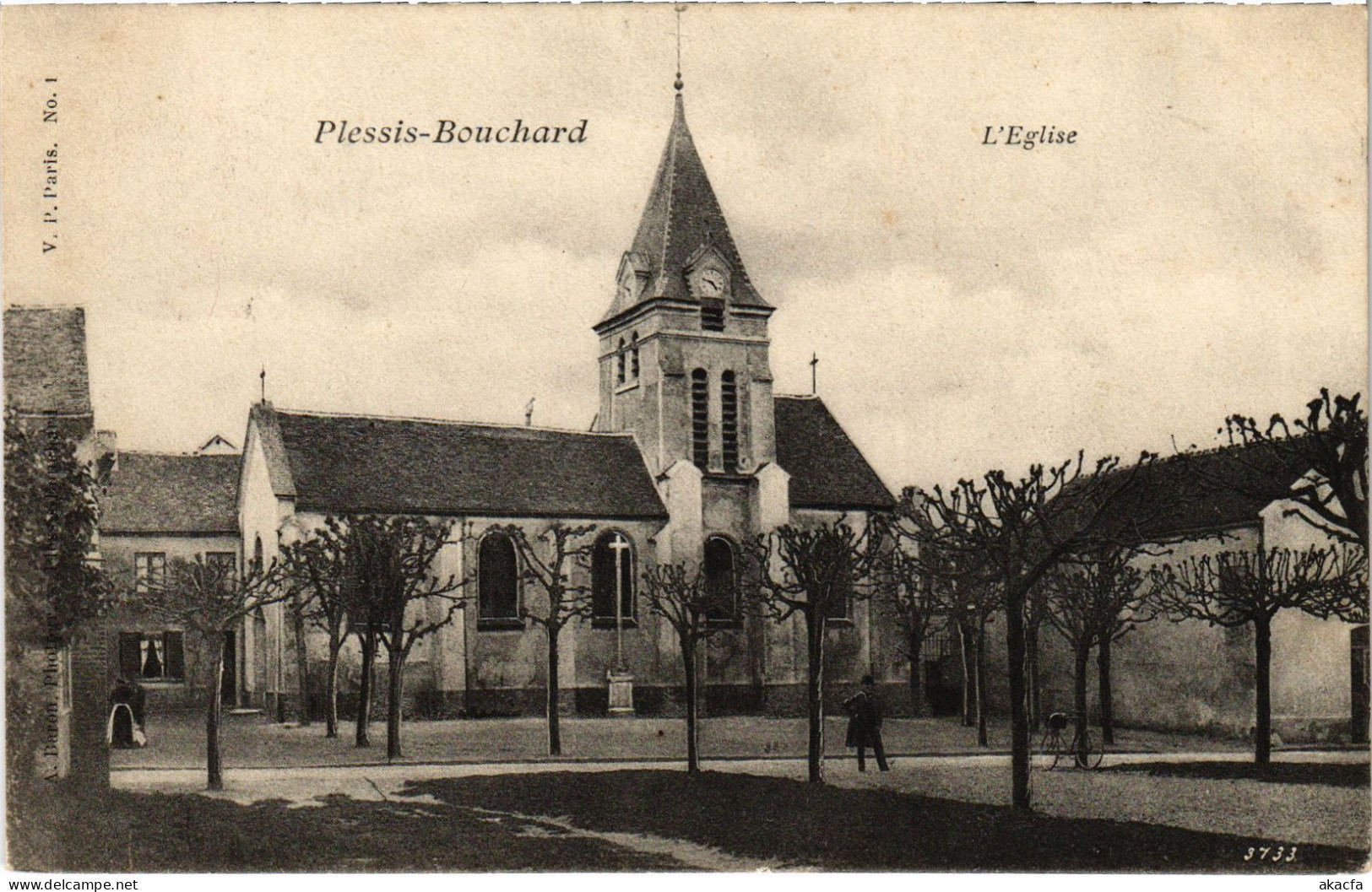 CPA Plessis Bouchard Eglise (1340307) - Le Plessis Bouchard