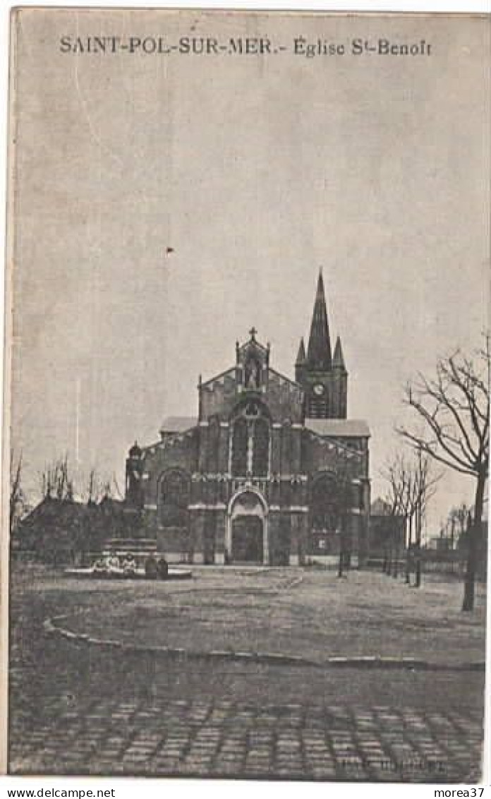 SAINT POL SUR MER  Eglise Saint Benoit - Saint Pol Sur Mer