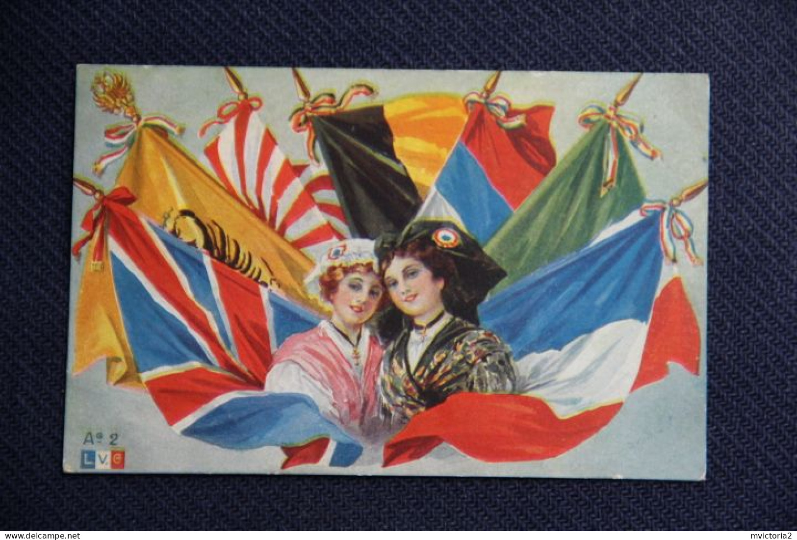 MILITARIA - ALSACE Et LORRAINE ( Drapeaux) - Patriotic