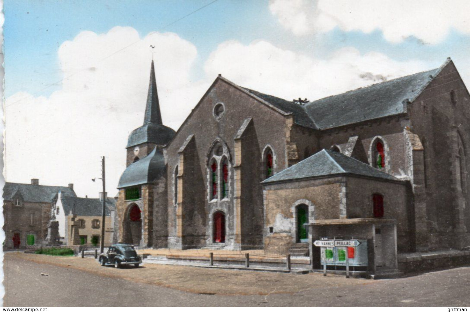 ALLAIRE L'EGLISE CPSM 9X14 TBE - Allaire