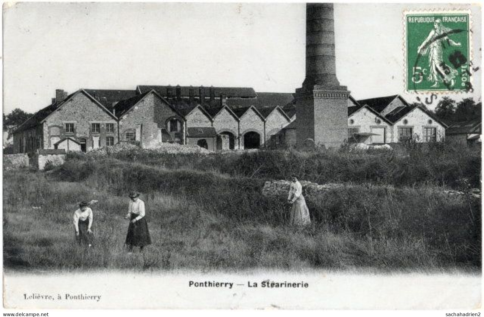 77. PONTHIERRY. La Stéarinerie - Saint Fargeau Ponthierry