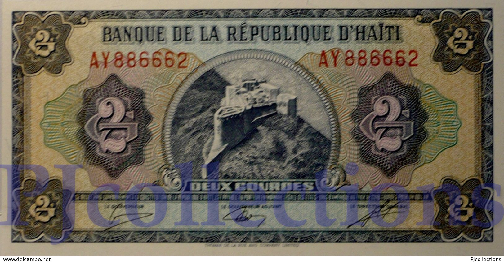 HAITI 2 GOURDES 1985 PICK 245A UNC - Haïti