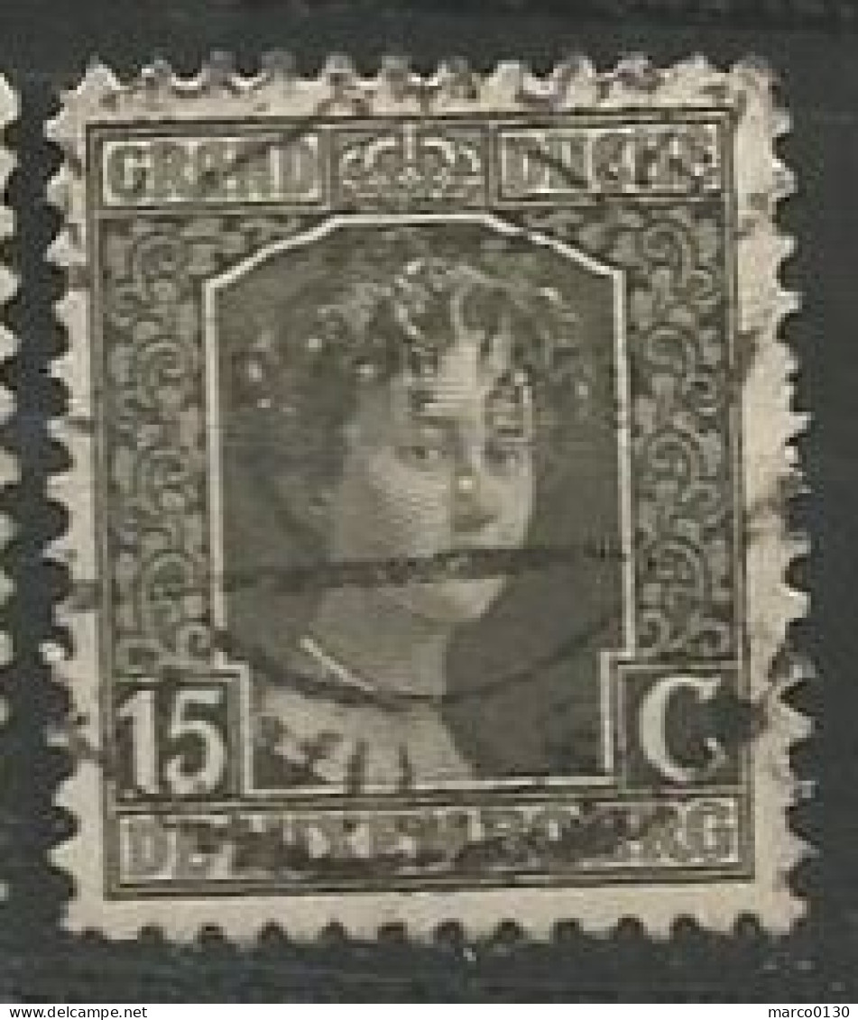 LUXEMBOURG N° 97 OBLITERE - 1914-24 Maria-Adelaide
