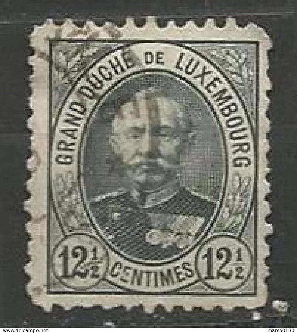 LUXEMBOURG N° 60 OBLITERE - 1891 Adolphe Voorzijde