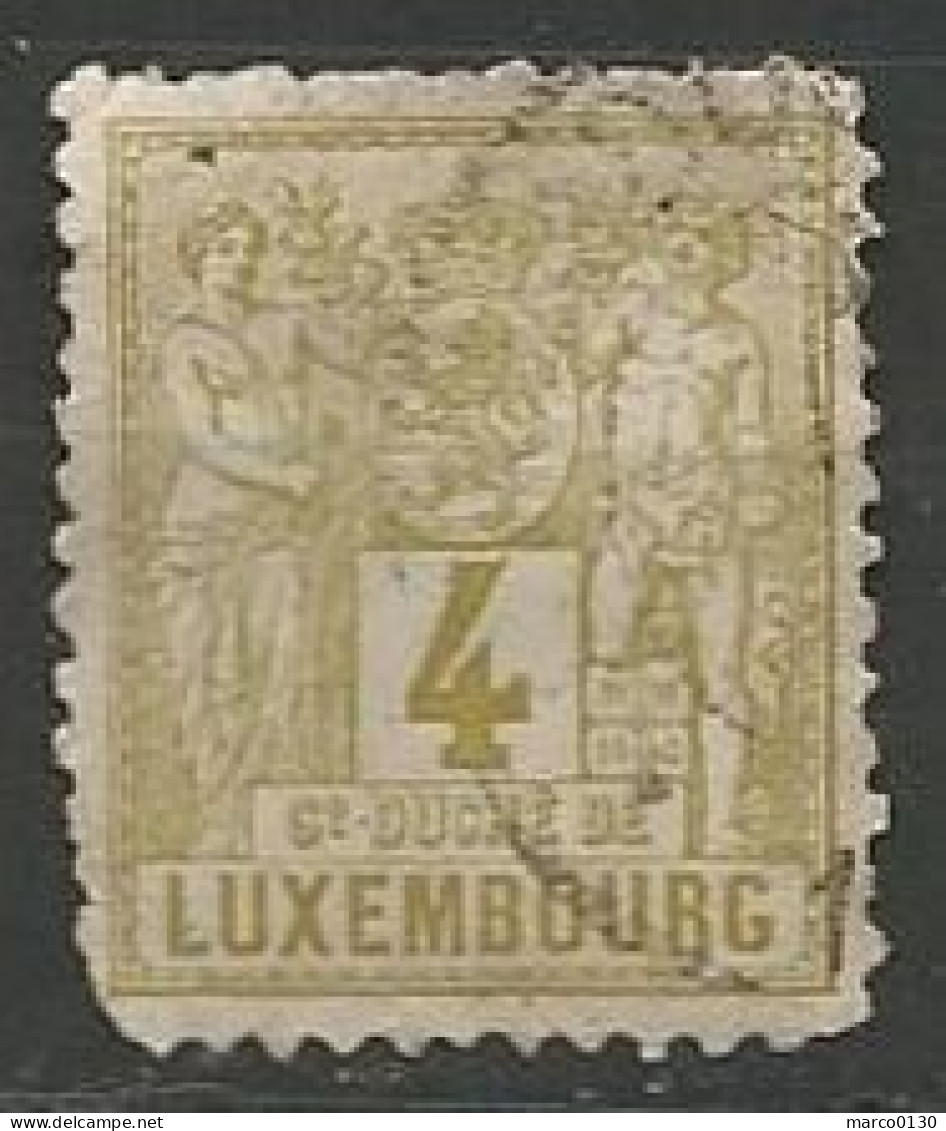 LUXEMBOURG N° 49 OBLITERE - 1882 Allégorie