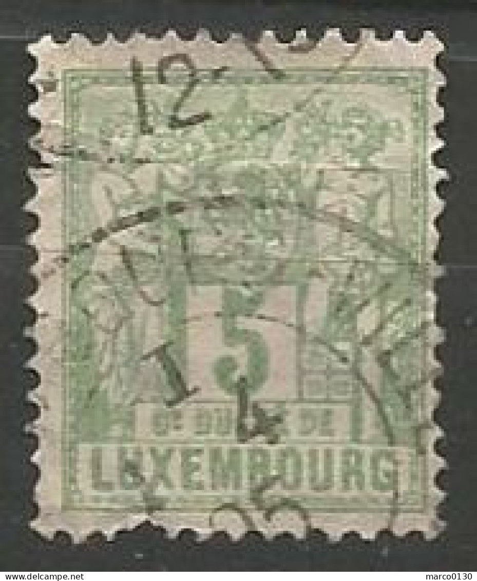 LUXEMBOURG N° 50 OBLITERE - 1882 Allegorie