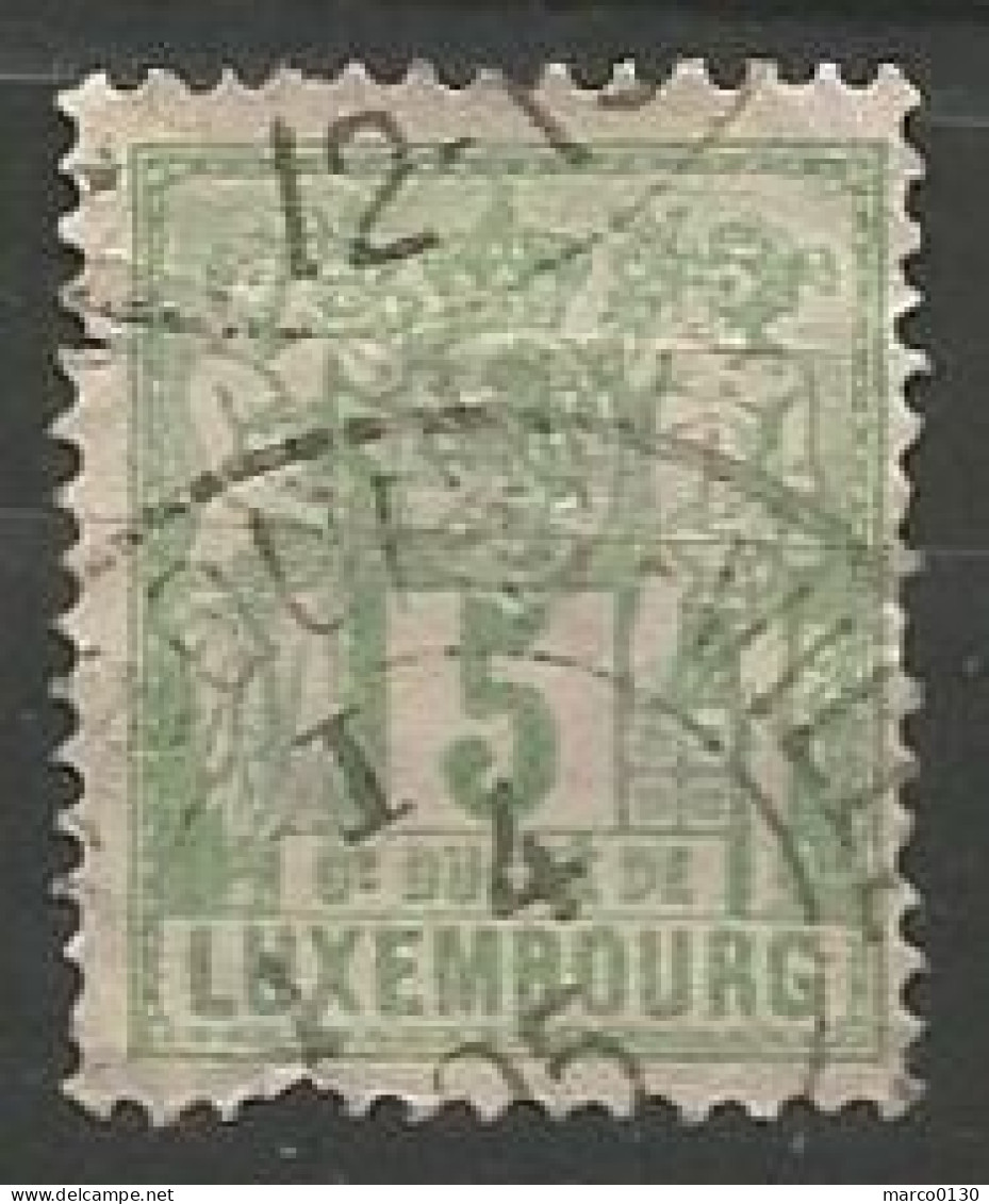 LUXEMBOURG N° 50 OBLITERE - 1882 Allégorie