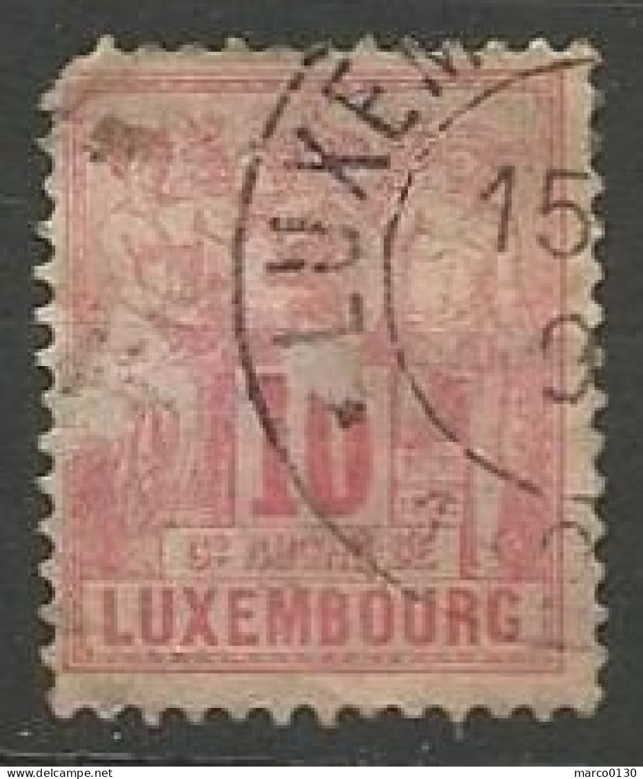 LUXEMBOURG N° 51 OBLITERE - 1882 Allégorie