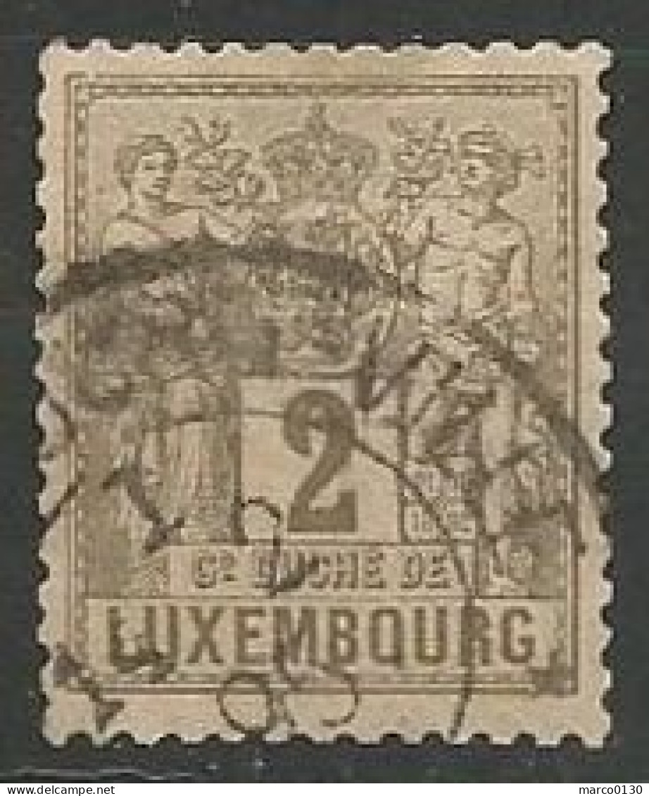 LUXEMBOURG N° 48 OBLITERE - 1882 Allégorie