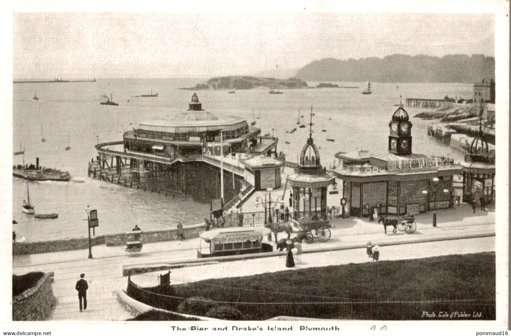 CPA The Pier And Drake's Island Plymouth - Plymouth